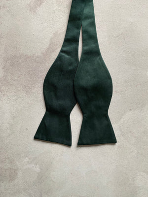 FORREST GREEN SELF TIE BOW TIES