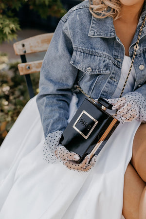 PARIS PERFUME CLUTCH