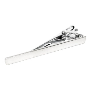 TIE CLIP SILVER (Long)