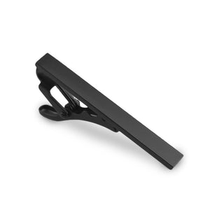 MAT BLACK TIE CLIP (Short)